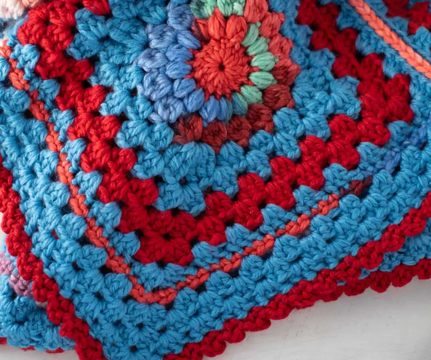 Sunburst Revival Scrap Afghan