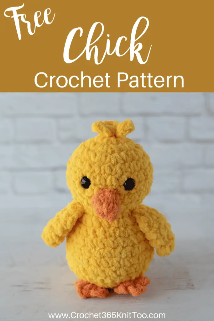 Image of crochet chick