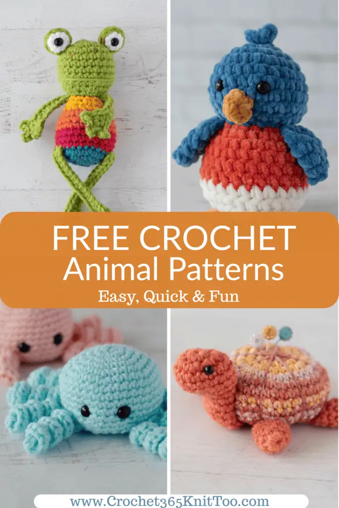 Image of crochet animals
