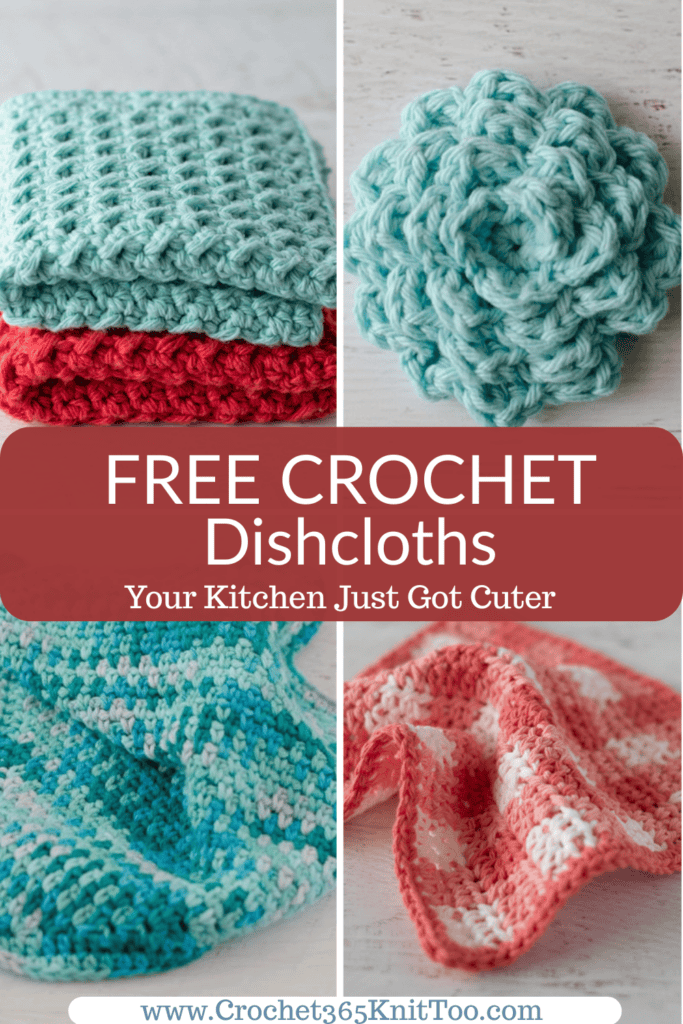 Image of crochet dishcloths