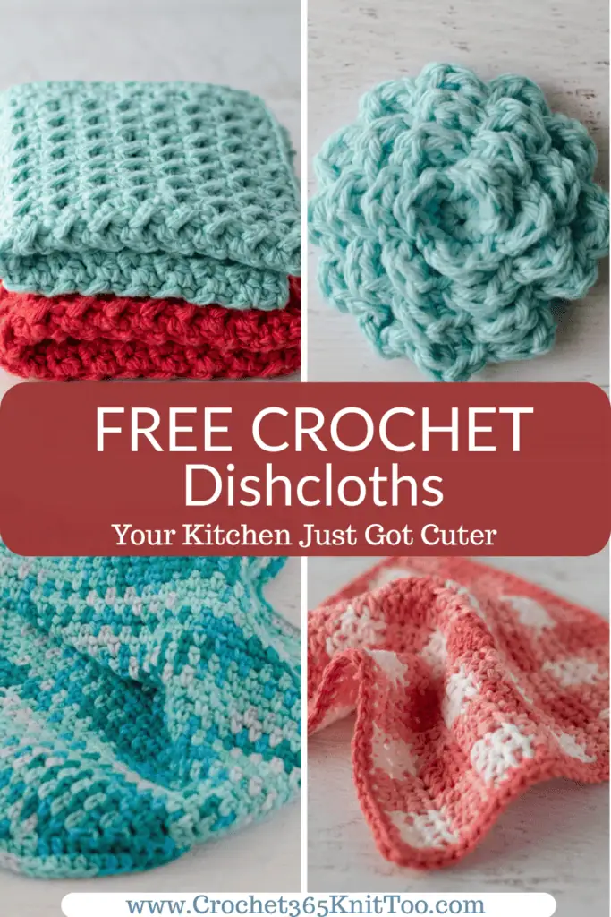 Image of crochet dishcloths