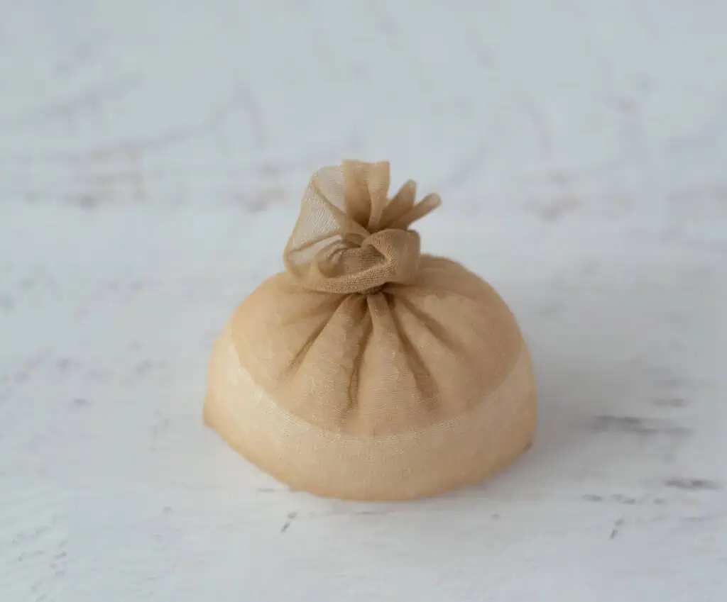 Weighted sachet